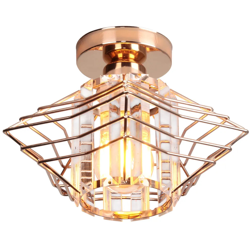 Modern Crystal Ceiling Light – Elegant Nordic Ceiling Lamp for Living Room and Hallway | Stornfield