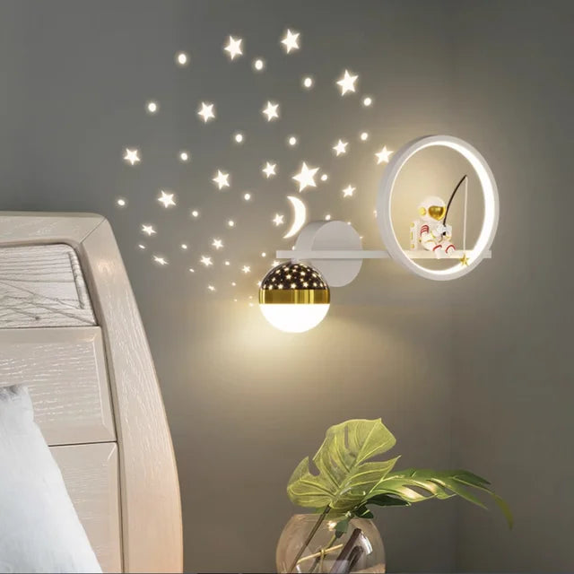 LittleBeam | Modern Children's Wall Lamp - Soft Lighting and Child-Friendly Design | Stornfield