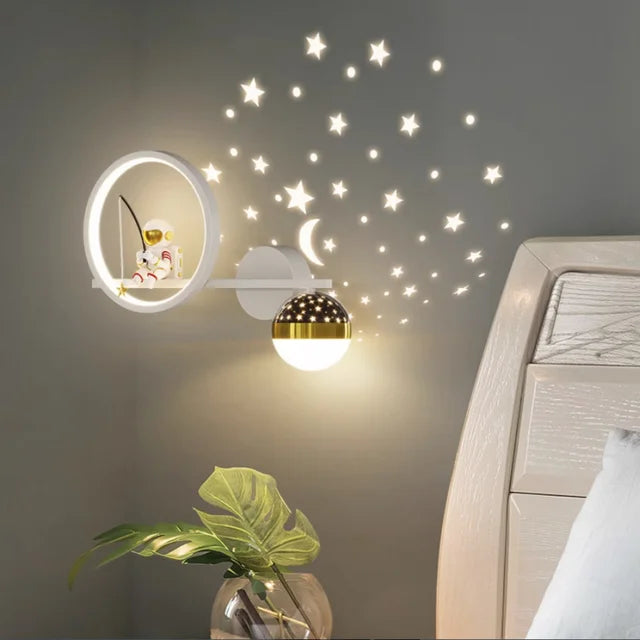 LittleBeam | Modern Children's Wall Lamp - Soft Lighting and Child-Friendly Design | Stornfield