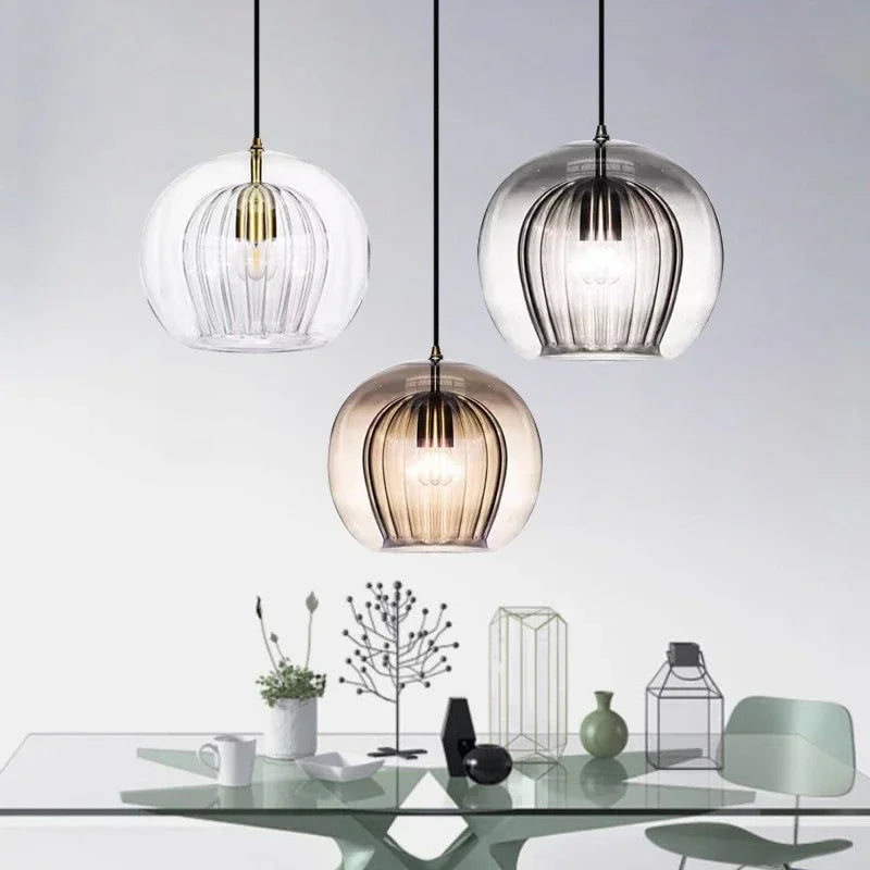 Stornfield | Modern Glass Pendant Light for a Sleek Look