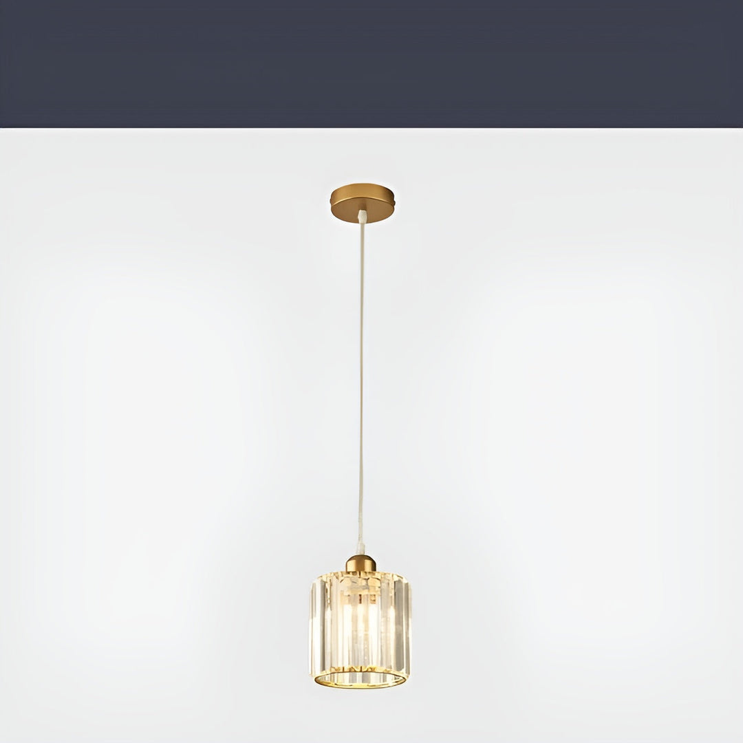 BrilliantGlow Light - Elegant K9 Crystal Pendant Light | Stornfield