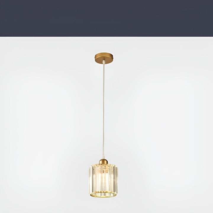 BrilliantGlow Light - Elegant K9 Crystal Pendant Light | Stornfield