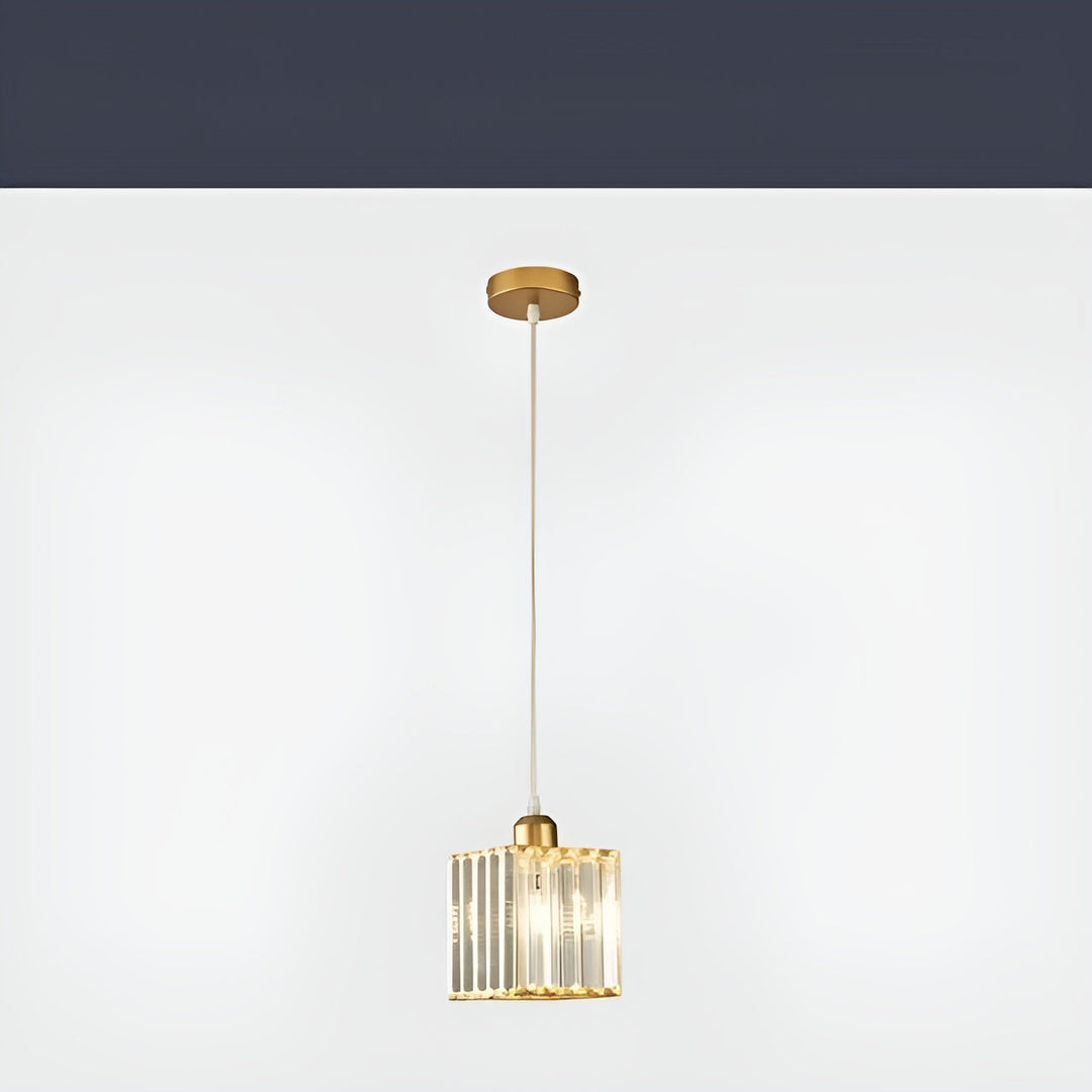 BrilliantGlow Light - Elegant K9 Crystal Pendant Light | Stornfield