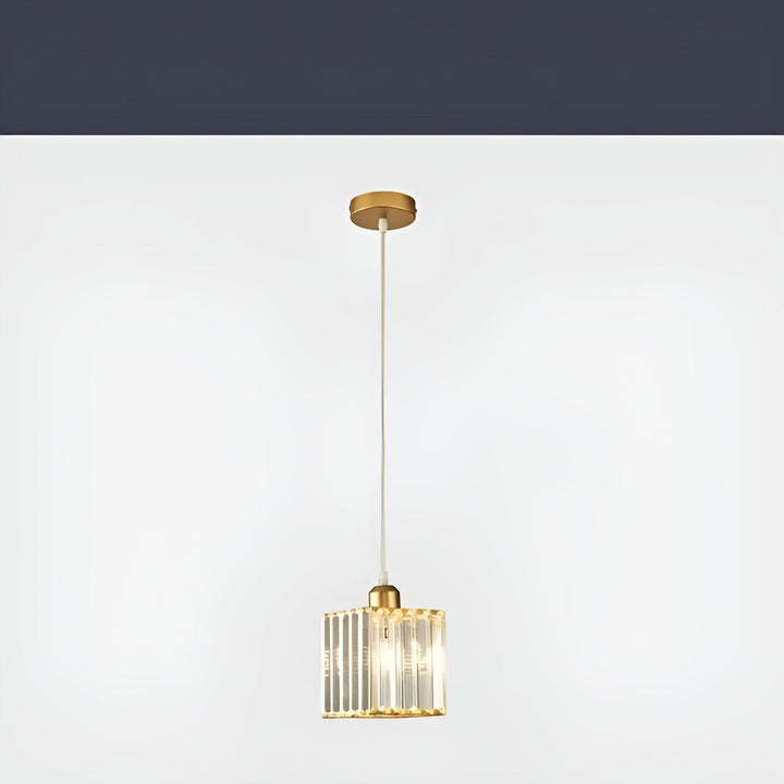 BrilliantGlow Light - Elegant K9 Crystal Pendant Light | Stornfield