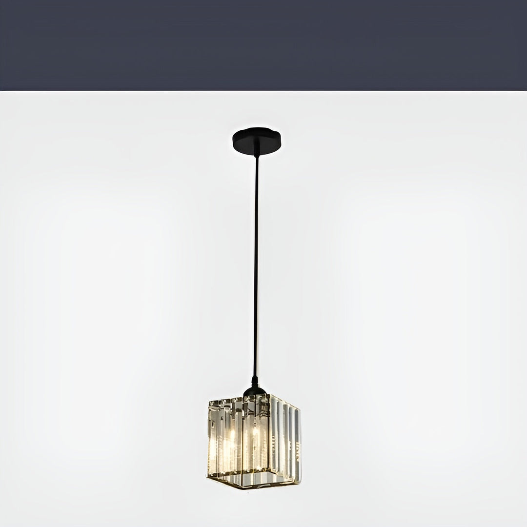 BrilliantGlow Light - Elegant K9 Crystal Pendant Light | Stornfield