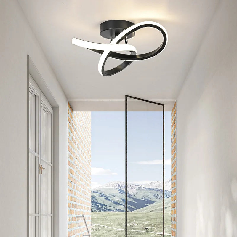 Modern LED ceiling light for hallway and corridor – Stylish lighting | Stornfield