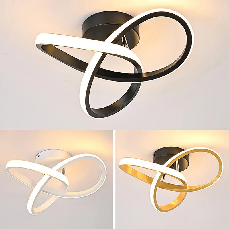 Modern LED ceiling light for hallway and corridor – Stylish lighting | Stornfield