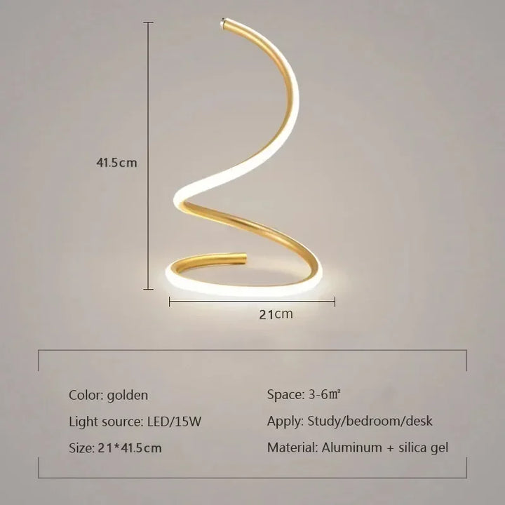 Stornfield | GlowStream - Modern LED Table Lamp