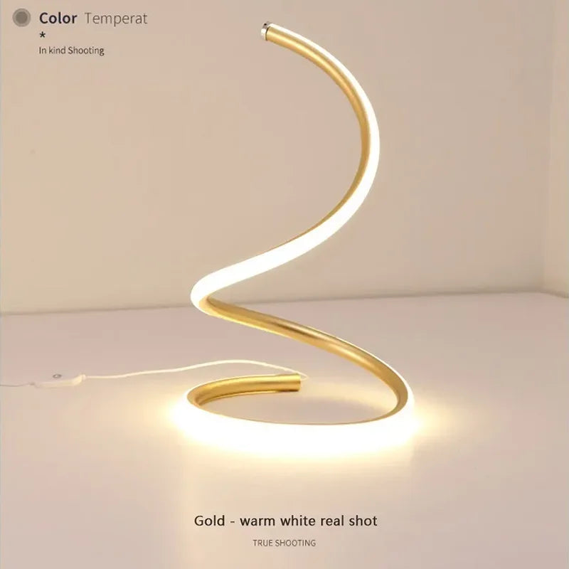 Stornfield | GlowStream - Modern LED Table Lamp