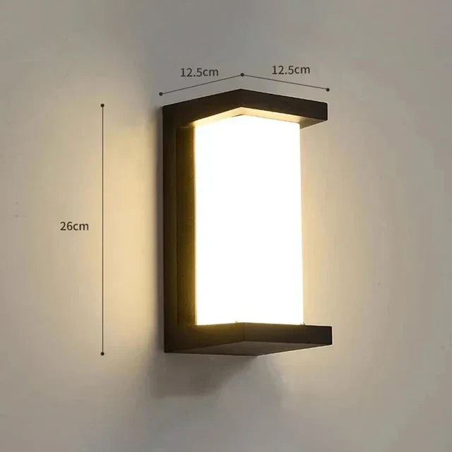 Modern LED Wall Lamp for Outdoor - LumaLine, Energy Efficient and Stylish, Ideal for Garden and Terrace | Stornfield