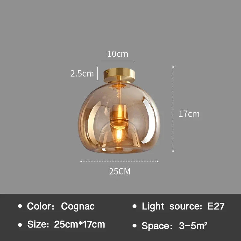 Stornfield | EssenceGlow - Glass Ceiling Light