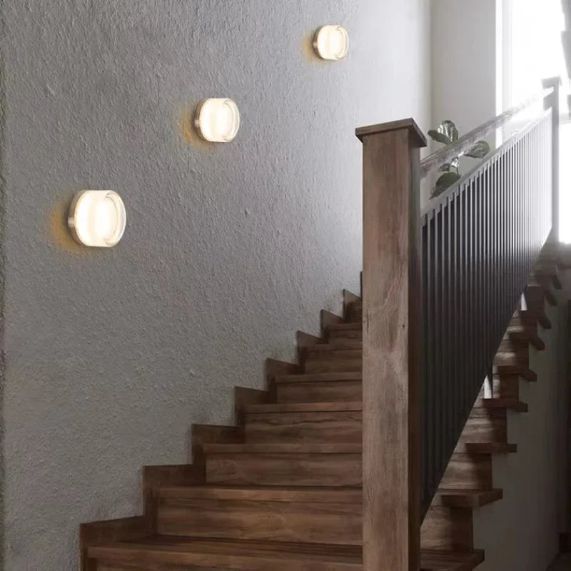 Stornfield | Frendorf - Modern Round Wall Lamp for Atmospheric Elegance