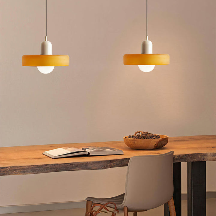 Colorful Bauhaus-Style Pendant Lamp - StiloGlas | Stornfield