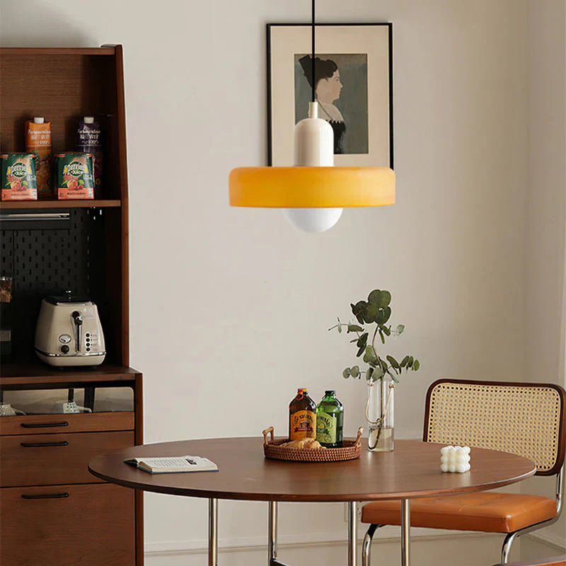 Scandinavian Pendant Light for Living Room and Dining Room – Minimalist Design with AdjustaStornfielde Height – Glass | Stornfield