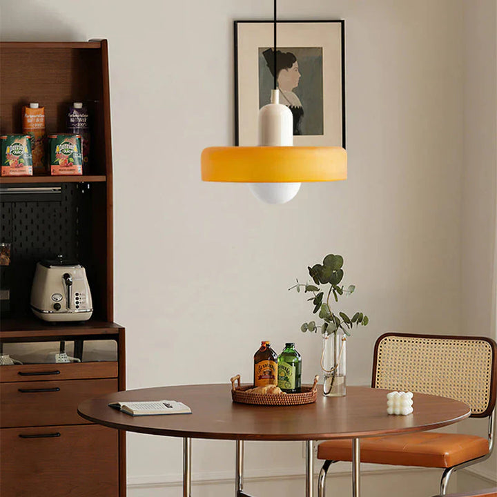 Scandinavian Pendant Light for Living Room and Dining Room – Minimalist Design with AdjustaStornfielde Height – Glass | Stornfield