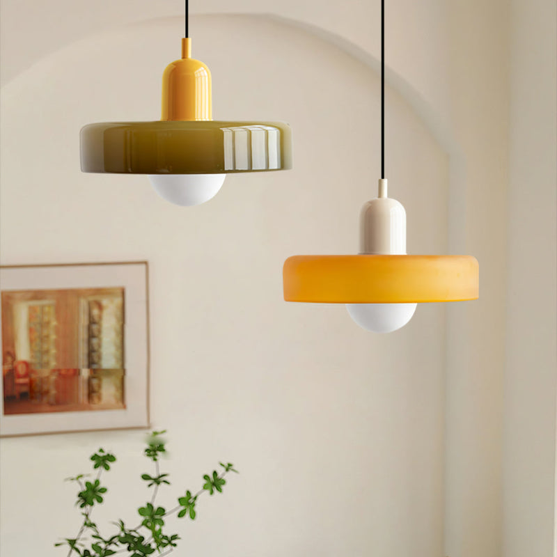 Colorful Bauhaus-Style Pendant Lamp - StiloGlas | Stornfield