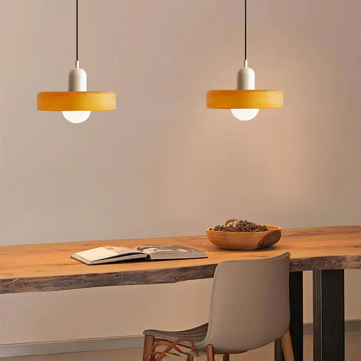 Scandinavian Pendant Light for Living Room and Dining Room – Minimalist Design with AdjustaStornfielde Height – Glass | Stornfield
