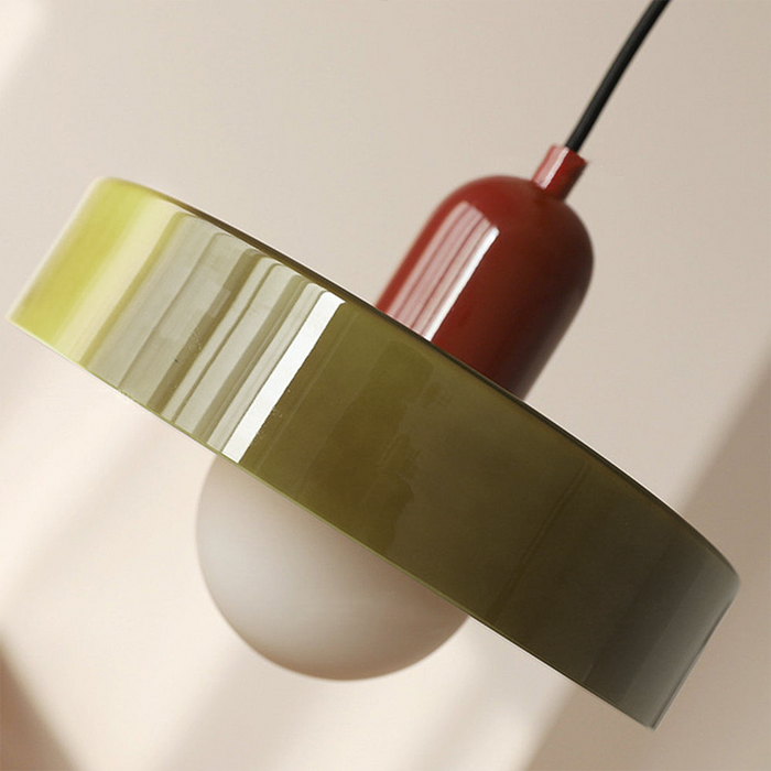 Bauhaus Colorful Glass Pendant Lamp - Modern Design Lamp for Living Room and Dining Room | Stornfield