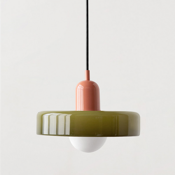 Bauhaus Colorful Glass Pendant Lamp - Modern Design Lamp for Living Room and Dining Room | Stornfield