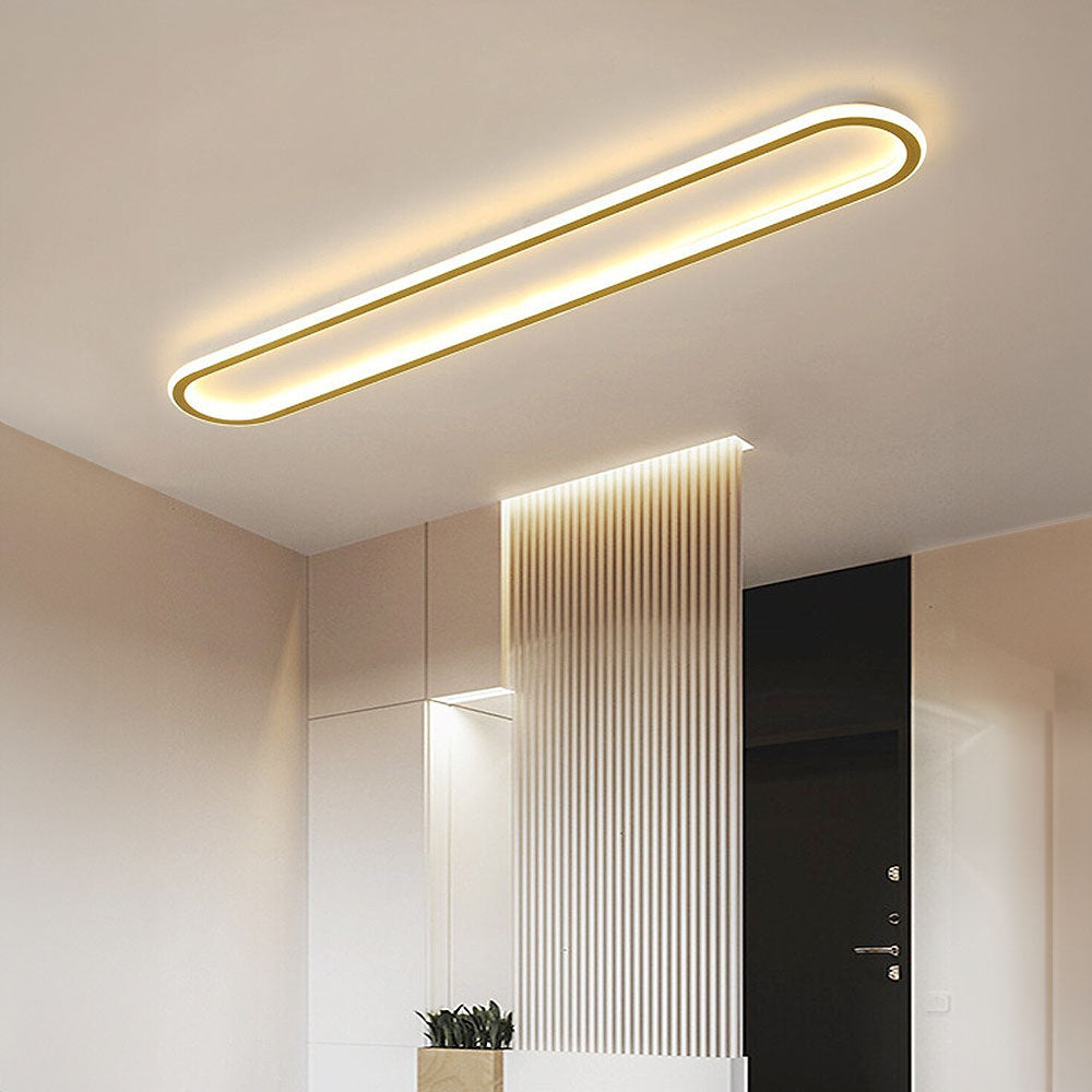 Modern Aisle Long Ceiling Light | Stornfield