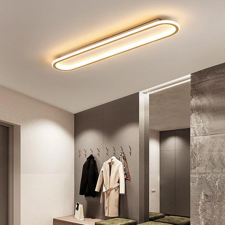 Modern Aisle Long Ceiling Light | Stornfield