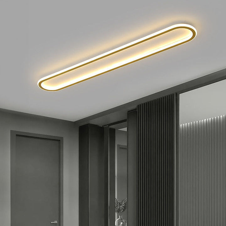 Modern Aisle Long Ceiling Light | Stornfield