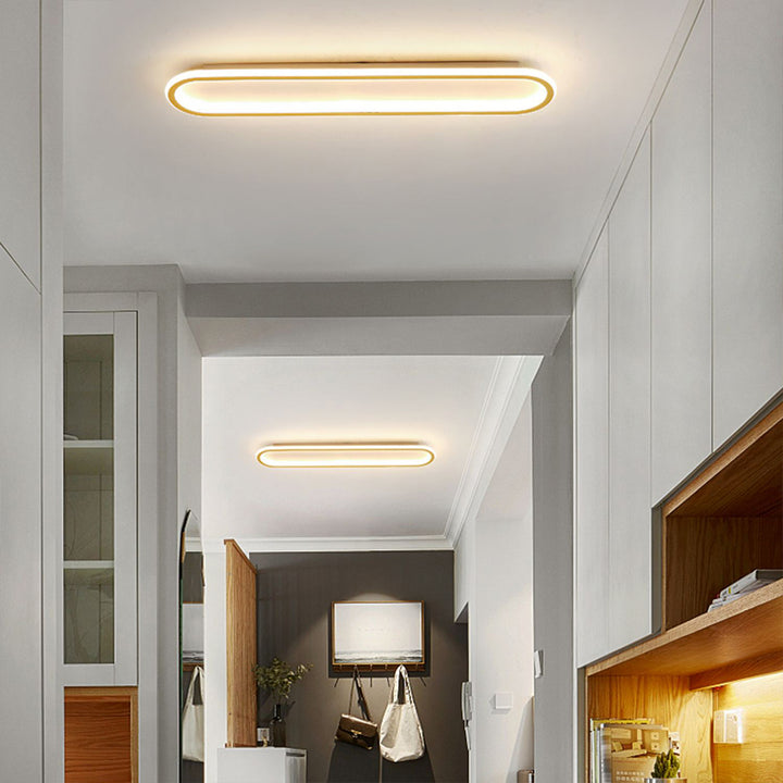 Modern Aisle Long Ceiling Light | Stornfield