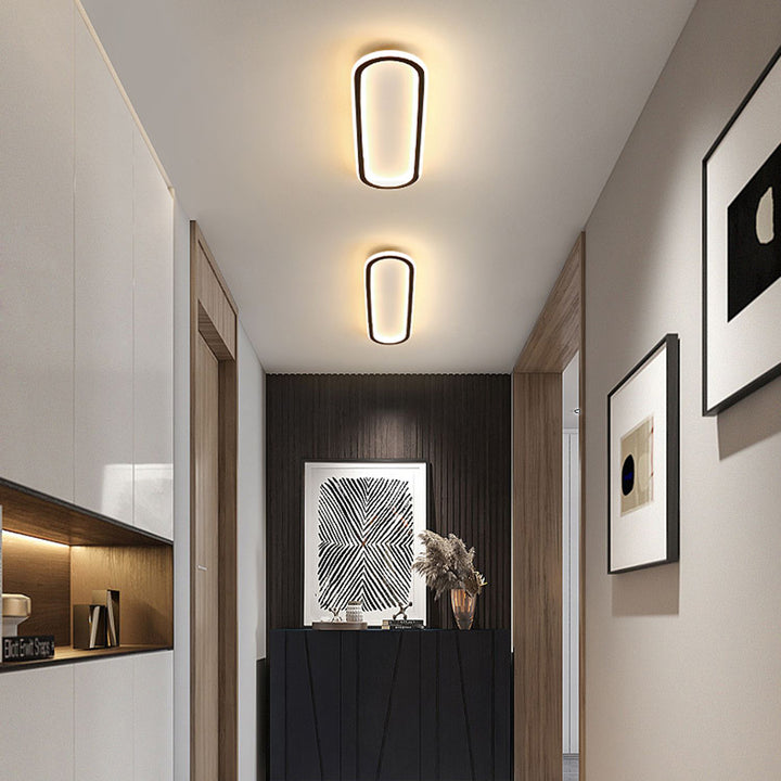 Modern Aisle Long Ceiling Light | Stornfield