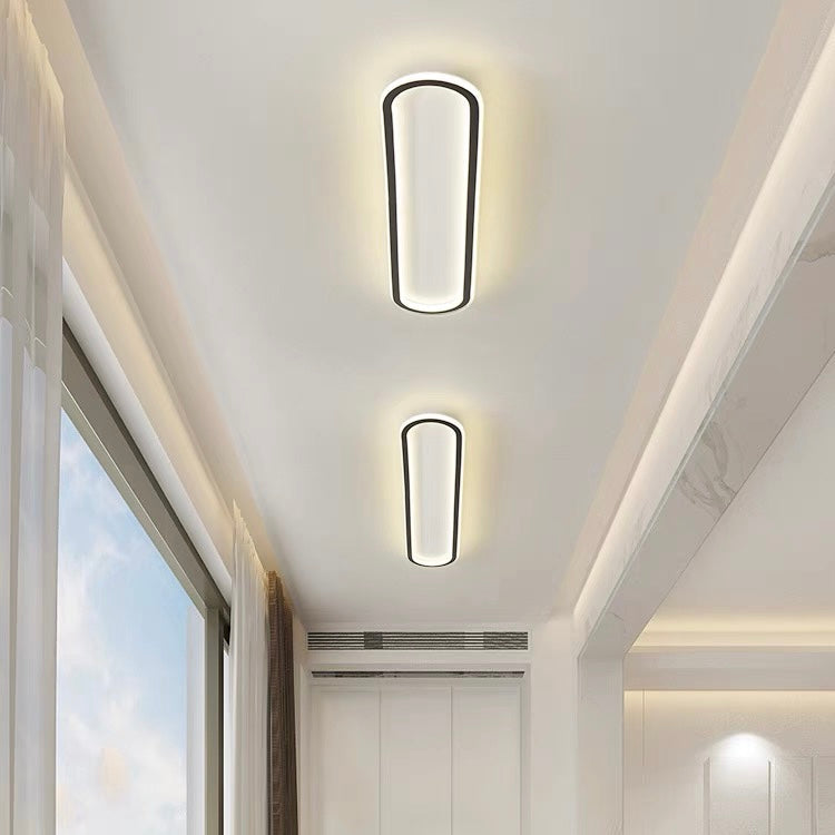 Modern Aisle Long Ceiling Light | Stornfield