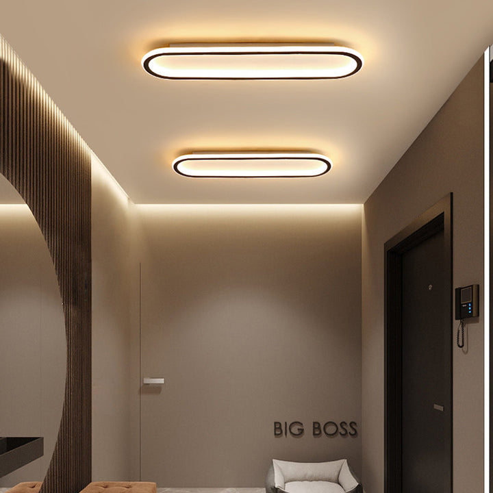 Modern Aisle Long Ceiling Light | Stornfield