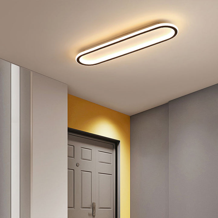 Modern Aisle Long Ceiling Light | Stornfield