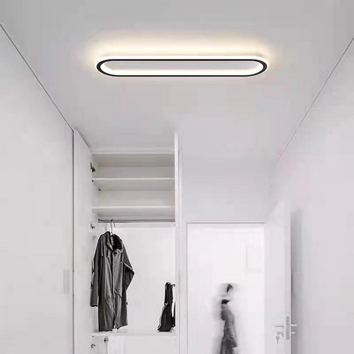 Modern Aisle Long Ceiling Light | Stornfield