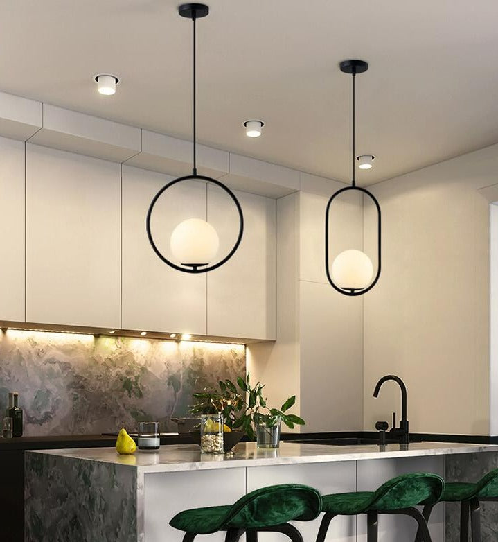 Nordic Glass Pendant Lamps | Stornfield