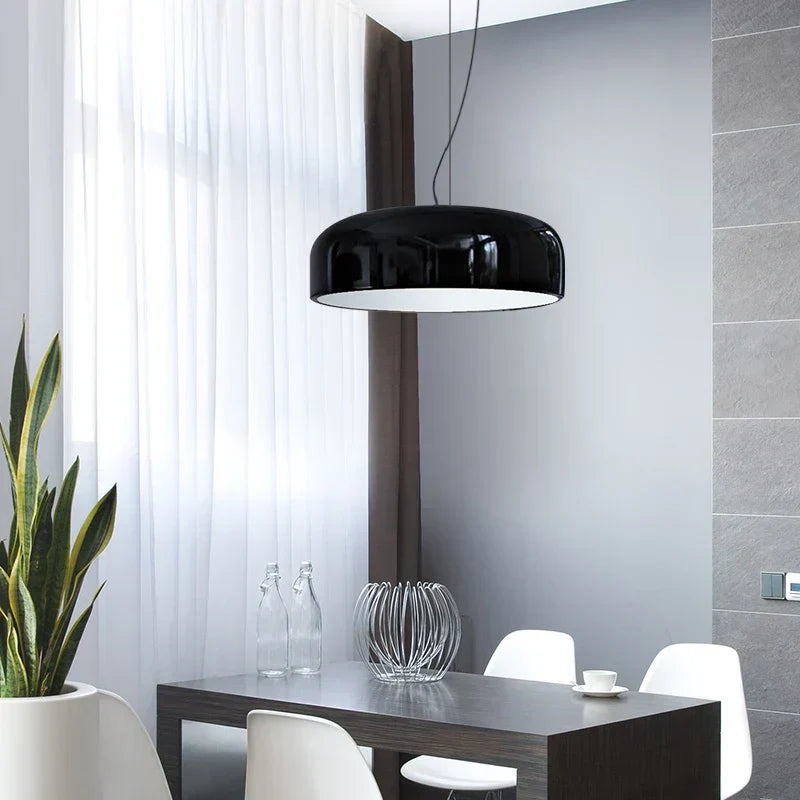 Modern drop-shaped pendant light, designer LED hanging lamp for dining room & kitchen | Stornfield