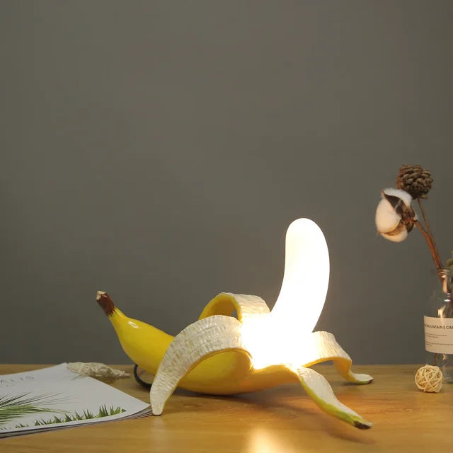 Decorative Banana Lamp – Modern Table Lamp for Stylish Interior Design | Stornfield
