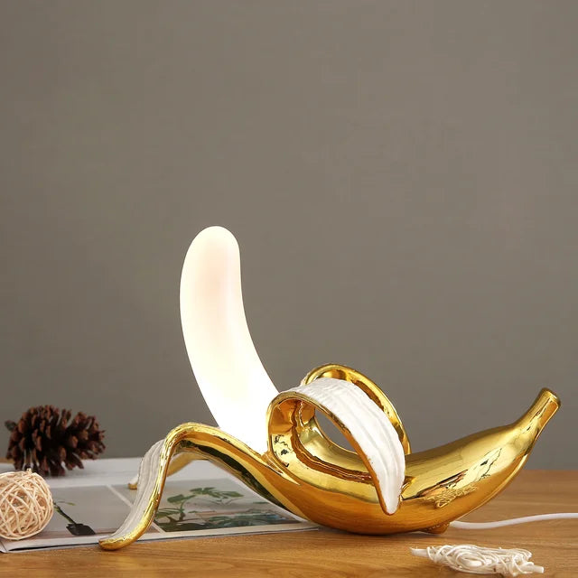 Decorative Banana Lamp – Modern Table Lamp for Stylish Interior Design | Stornfield