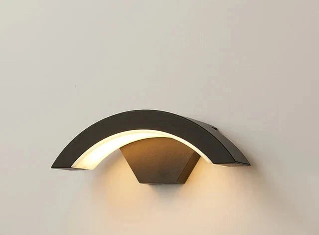 LED wall light with motion sensor - weatherproof body induction light, energy-saving, ideal for outdoor use and security | Stornfield
