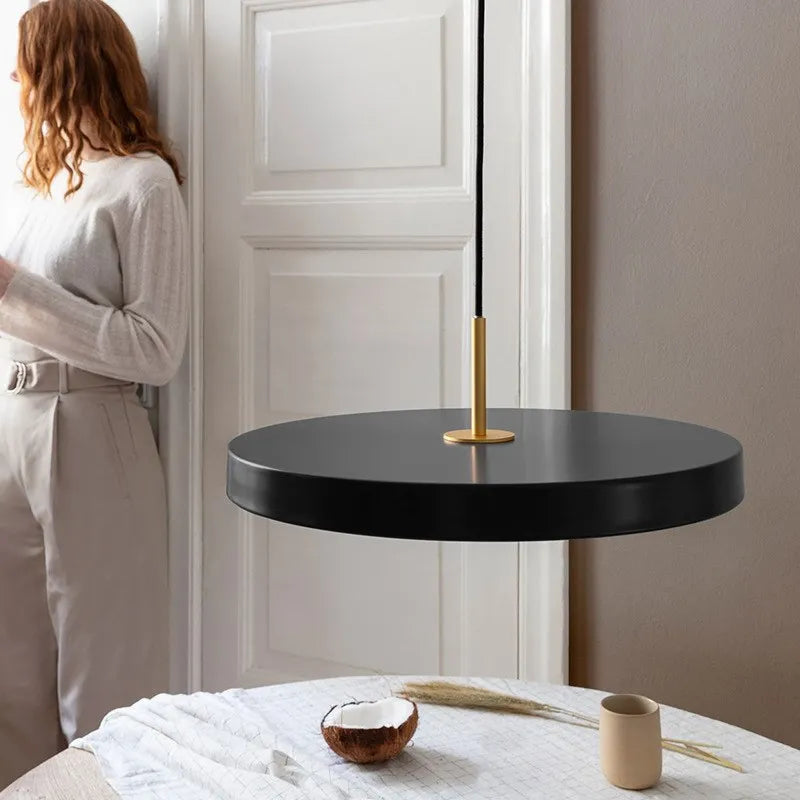 Stornfield | Slim disc pendant light