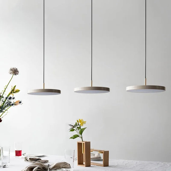 Stornfield | Slim disc pendant light