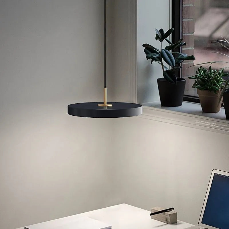 Stornfield | Slim disc pendant light