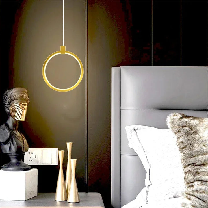 Stornfield | Elegant Double Ring Pendant Light | DuoGlow