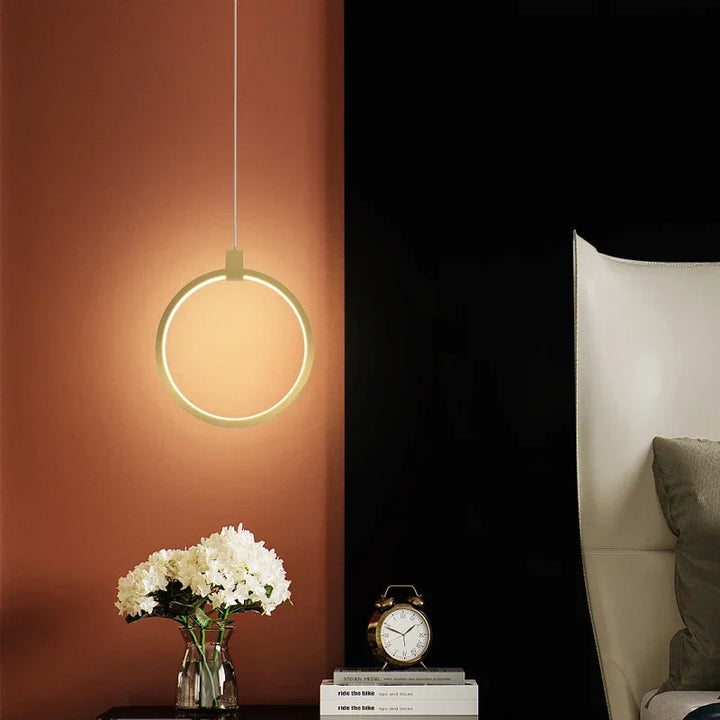 Stornfield | Elegant Double Ring Pendant Light | DuoGlow