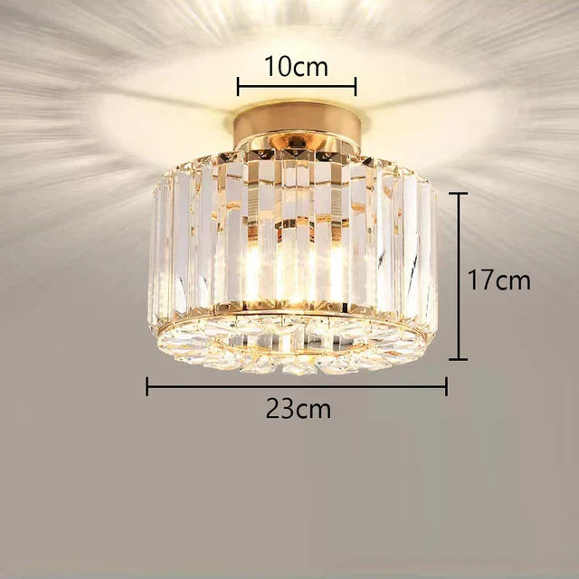 Stornfield | RadiantCrystal – Crystal Ceiling Light