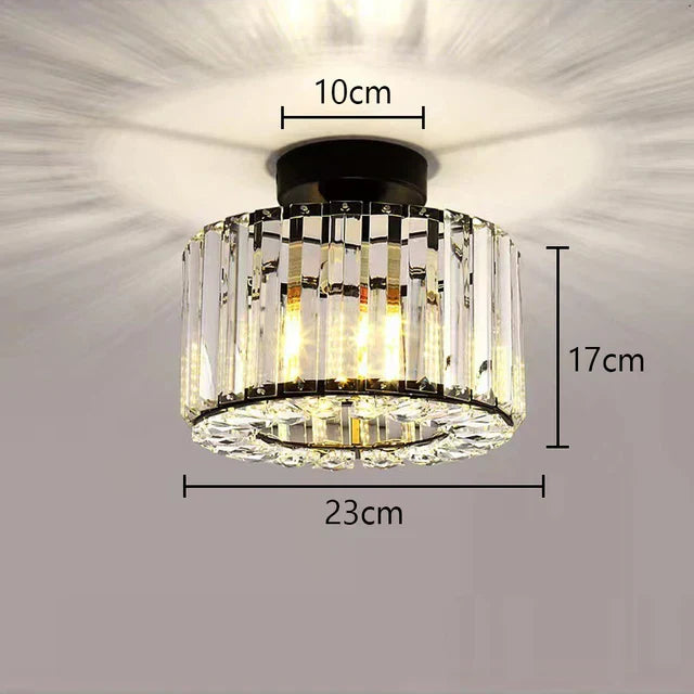 Stornfield | RadiantCrystal – Crystal Ceiling Light