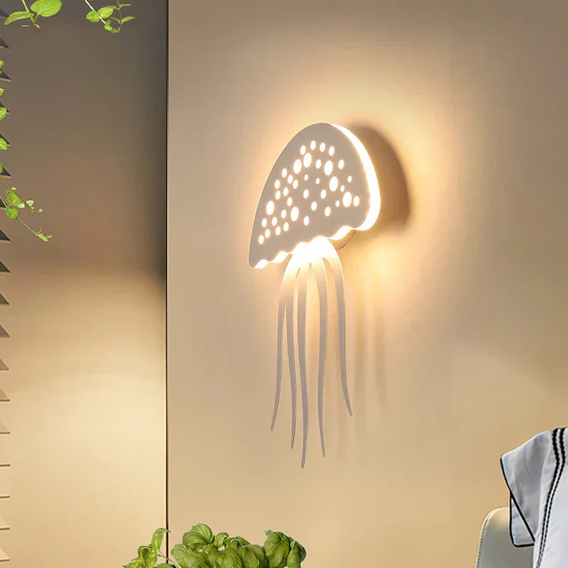 Stornfield | QualleGlow | Lampe murale LED exclusive en forme de méduse