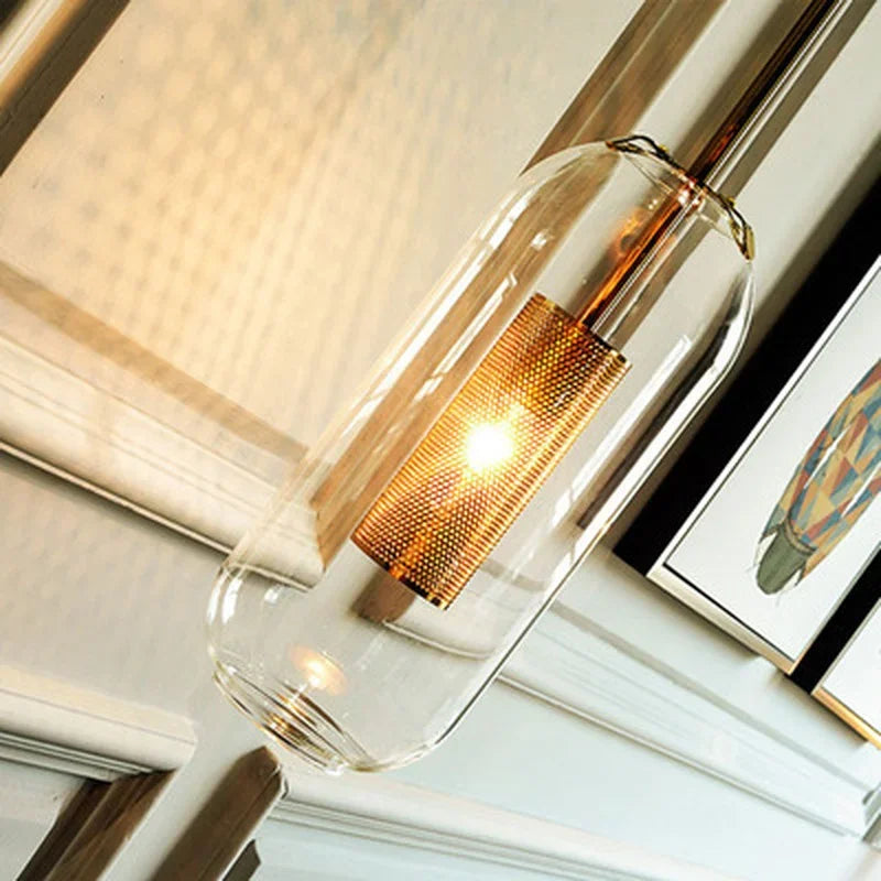 Modern LED Wall Light with Glass Cover for Bedroom and Living Room | Stornfield