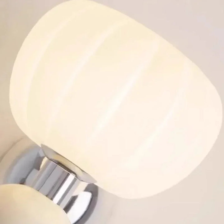 Modern wall sconce with glass lampshade – Elegant LED wall light for bedroom & living room | Stornfield