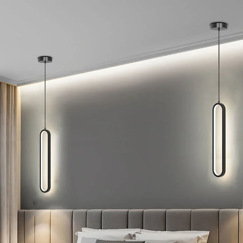 Modern minimalist LED pendant lamp – sleek design lamp for bedroom and living room | Stornfield