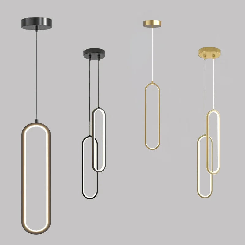 Modern minimalist LED pendant lamp – sleek design lamp for bedroom and living room | Stornfield