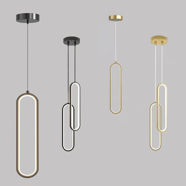 Modern minimalist LED pendant lamp – sleek design lamp for bedroom and living room | Stornfield